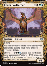 Kheru Goldkeeper (Showcase) (TDM-313) - Tarkir: Dragonstorm Foil