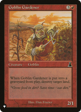 Goblin Gardener (PLST-UDS-84) - The List