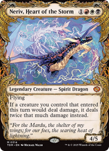 Neriv, Heart of the Storm (Showcase) (TDM-314) - Tarkir: Dragonstorm Foil