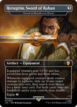 Sword of Hearth and Home - Herugrim, Sword of Rohan [The Lord of the Rings: Tales of Middle-Earth Commander]