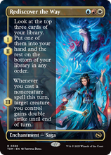 Rediscover the Way (Borderless) (TDM-388) - Tarkir: Dragonstorm