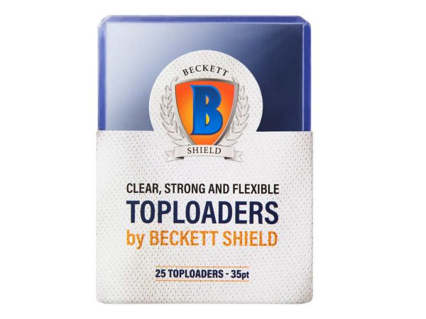 Beckett Shield - 25ct 35pt Toploaders - Regular