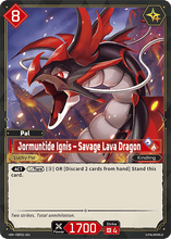 Jormuntide Ignis – Savage Lava Dragon - BP01-001 - RR