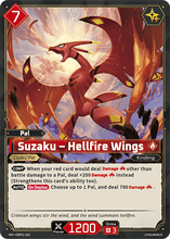Suzaku – Hellfire Wings - BP01-002 - RR
