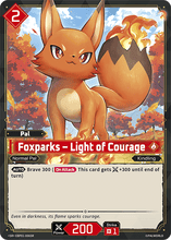 Foxparks – Light of Courage - BP01-006 - SR