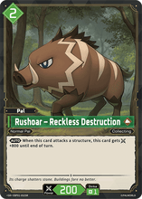 Rushoar – Reckless Destruction - BP01-052 - SR