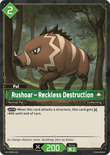Rushoar – Reckless Destruction - BP01-052 - R