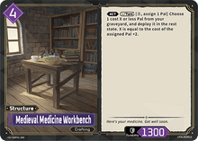 Medieval Medicine Workbench - BP01-090 - U