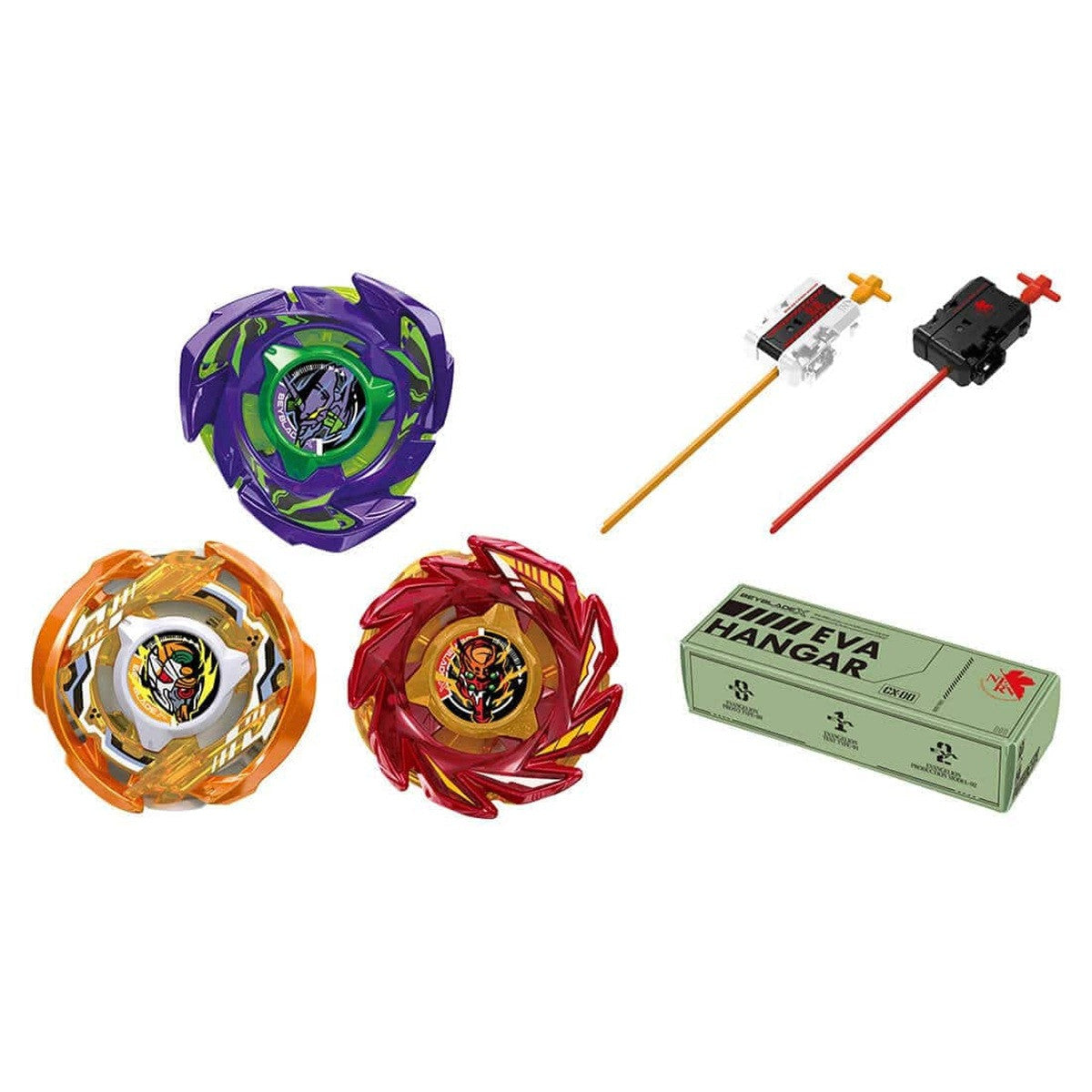フォーデイズセット Beyblade X - CX-00 - Evangelion Deck Set (Pre-Order) - Game 3