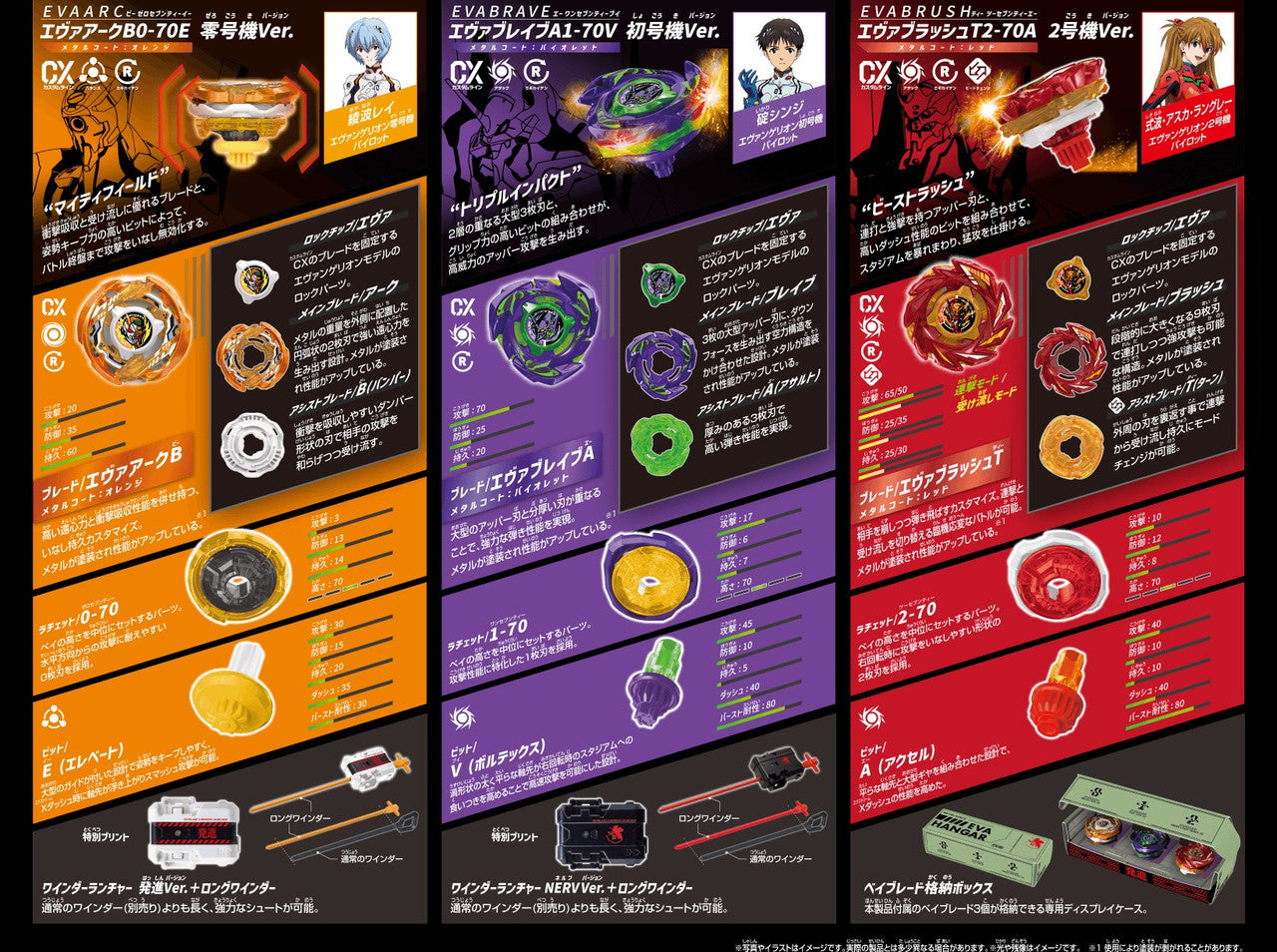Beyblade X - CX-00 - Evangelion Deck Set (Pre-Order) - Game 3