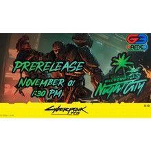 Cyberpunk TCG - Welcome to Night City Prerelease (Nov 1st - 1:30pm)