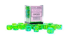 Chessex - 12mm d6 Dice Block (36 dice) - Various Colours