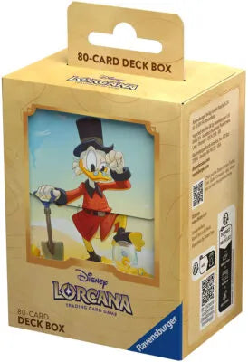 Disney Lorcana: Into the Inklands - Deck Box 80ct - Scrooge McDuck