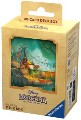 Disney Lorcana: Into the Inklands - Deck Box 80ct - Robin Hood