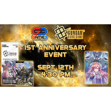 Gundam Card Game - 1st Anniversary Event - (Sept 12 - 4:30pm)