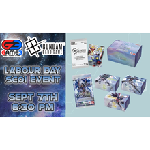 Gundam Card Game - Labour Day SC01 Event - (Sept 7 - 6:30pm)