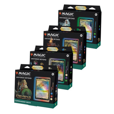 MTG - The Lord of the Rings - Commander Deck - Set of 4