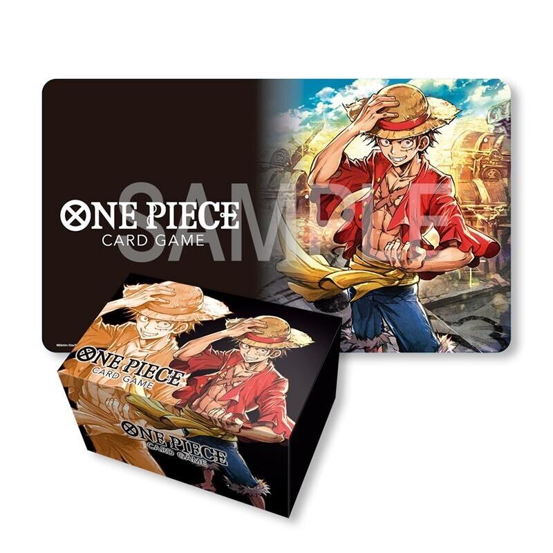 One Piece - Playmat and Storage Box Set - Monkey.D.Luffy
