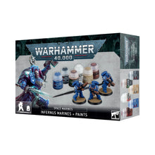 Warhammer 40,000 - Space Marines: Infernus Marines + Paints Set (ETB)