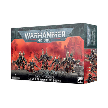 Warhammer 40,000 - Chaos Space Marines - Chaos Terminator Squad