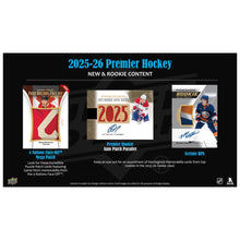 2025-26 Upper Deck Premier Hockey Hobby Box (Pre-Order)