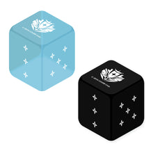 Hololive Card Game - Official Dice Set - Blue / Black (2-Piece Set)