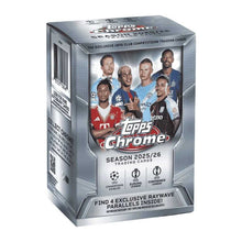 2025-26 Topps Chrome UEFA Champions League - Value Box