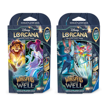 Disney Lorcana: Whispers in the Well - Starter Decks (Pre-Order)