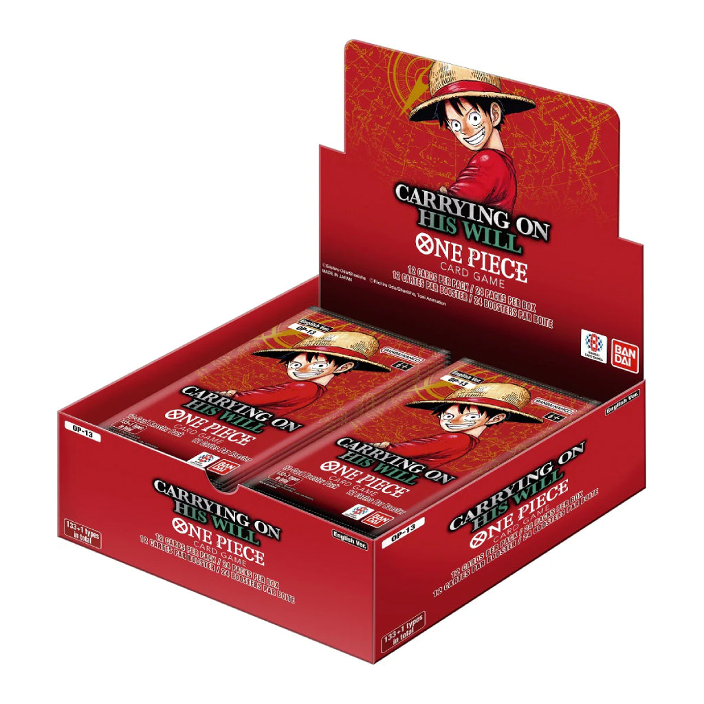 One Piece Card Game - Carrying On His Will Booster Box - Game 3
