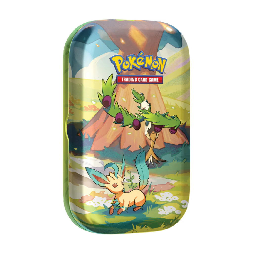 Pokemon - Vibrant Paldea - Mini Tin (Leafeon & Arboliva) (Pre-Order)