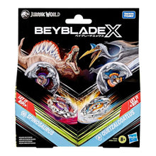 Beyblade X - Jurassic World 2-Pack: Spinosaurus Quetzalcoatlus