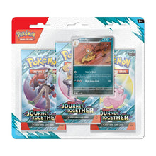 Pokemon - Journey Together - 3 Pack Blister (Scrafty