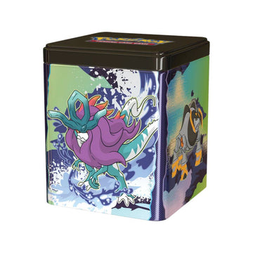 Pokémon 2025 Q1 Stacking Tin - Mysterious Paradox (Pre-Order)