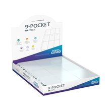 Ultimate Guard - 9 Pocket Binder Pages - 100ct - Clear