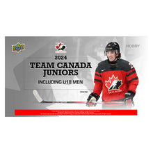 2024 Upper Deck Team Canada World Juniors Hockey Hobby Box
