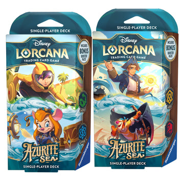 Disney Lorcana: Azurite Sea - Starter Decks (Pre-Order)