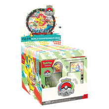 Pokemon - 2023 World Championship Decks - Display of 8