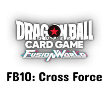 Dragon Ball Super - Fusion World Set 10 - Cross Force Booster Box (Pre-Order)