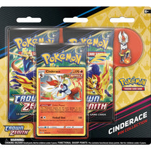Pokemon - Crown Zenith - Pin Collection - Cinderace