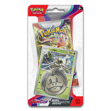 Pokemon - Scarlet and Violet - Base Set - Checklane Blister - Spidops