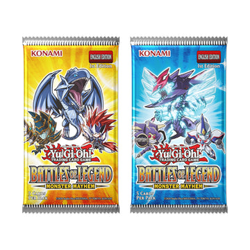 Yugioh - Monster Mayhem Booster Pack - 1st Edition