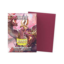 Dragon Shield - 100ct Standard Size - Dual - Anniversary Special Edition Red/Gold