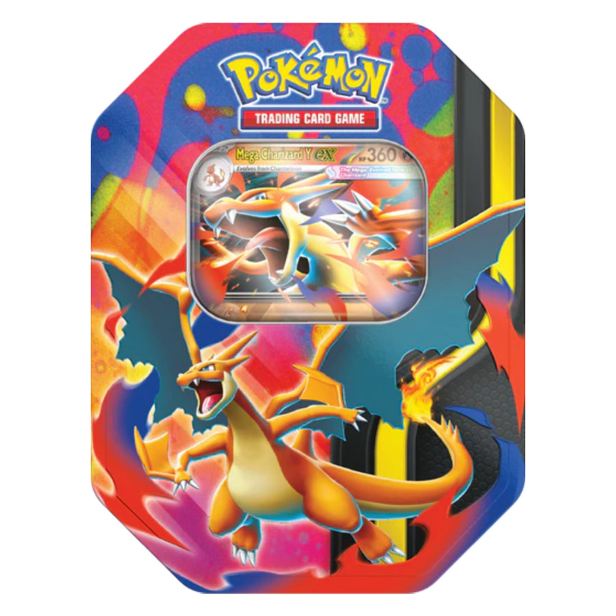 Pokemon - Mega Charizard Tin - Mega Charizard Y ex