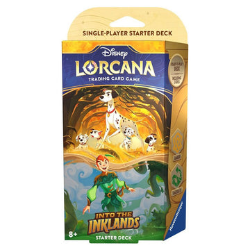 Disney Lorcana: Into the Inklands - Emerald & Amber - Starter Deck