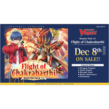 Cardfight!! Vanguard - Flight of Chakrabarthi Booster Box