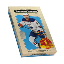 2024-25 Upper Deck Parkhurst Champions Hockey Hobby Box