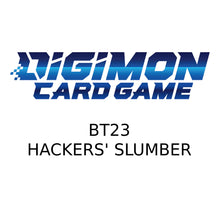 Digimon Card Game - Hacker's Slumber Booster Box (Pre-Order)