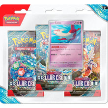 Pokemon - Stellar Crown - 3 Pack Blister (Latias)