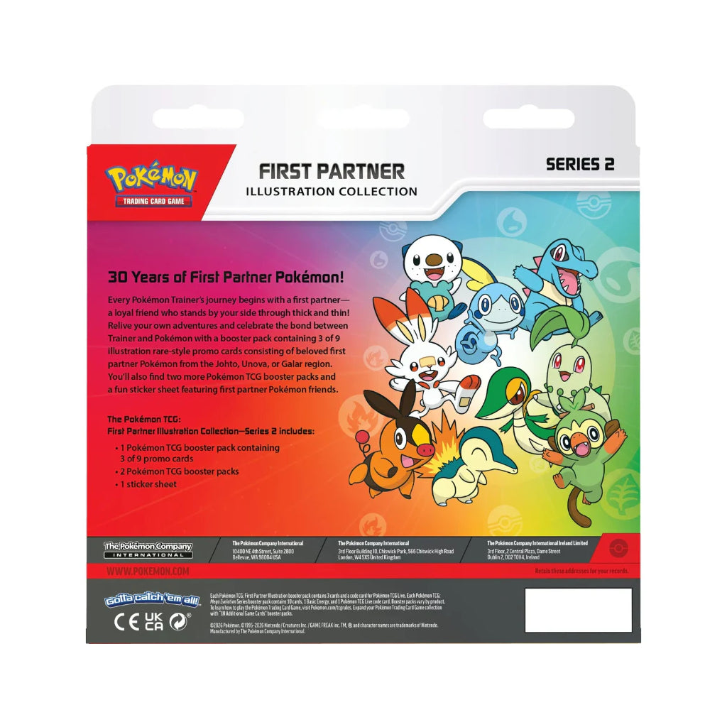 Pokemon - First Partner Illustration Collection - Series 2 (Pre