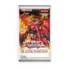 Yugioh - Blazing Dominion Booster Pack - 1st Edition